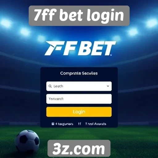 Análise do sistema de login do site 7ff bet