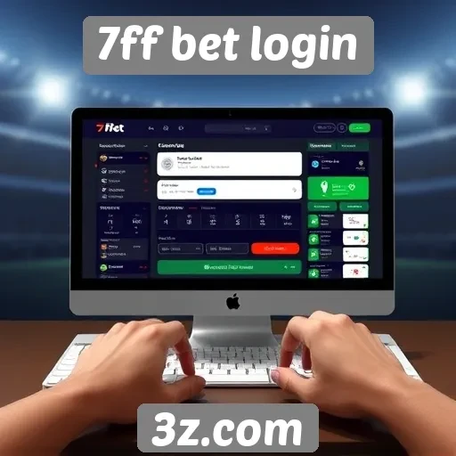 Interface do usuário no site 7ff bet login